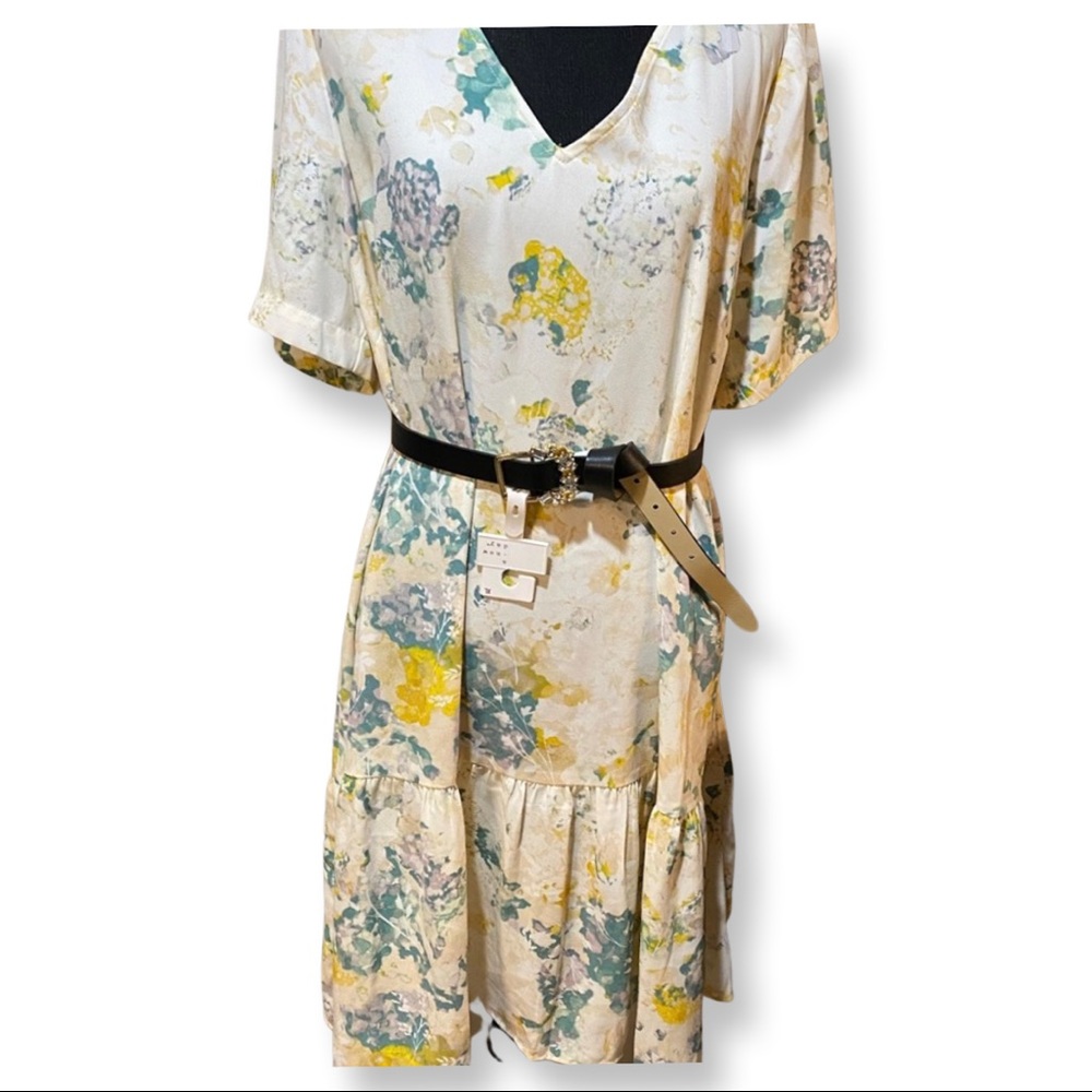 Ruffle Hemmed Dress